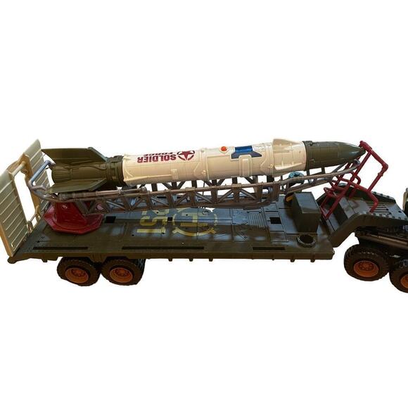 Soldier Force Chap Mei Rocket Missile, Truck, and Trailer. Rocket Transport. Gun - Picture 3 of 9